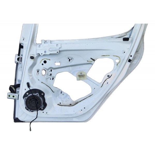 Porta Traseira Direita Peugeot 308 2012 A 2015 Lisa Traseira Direita Branco