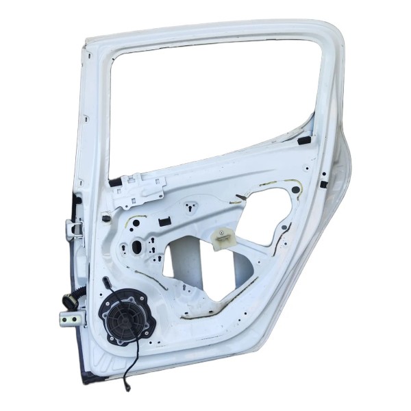 Porta Traseira Direita Peugeot 308 2012 A 2015 Lisa Traseira Direita Branco