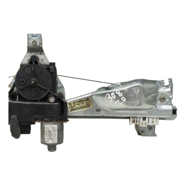 Maquina Vidro Traseira Direita Peugeot 308 2012 A 2015