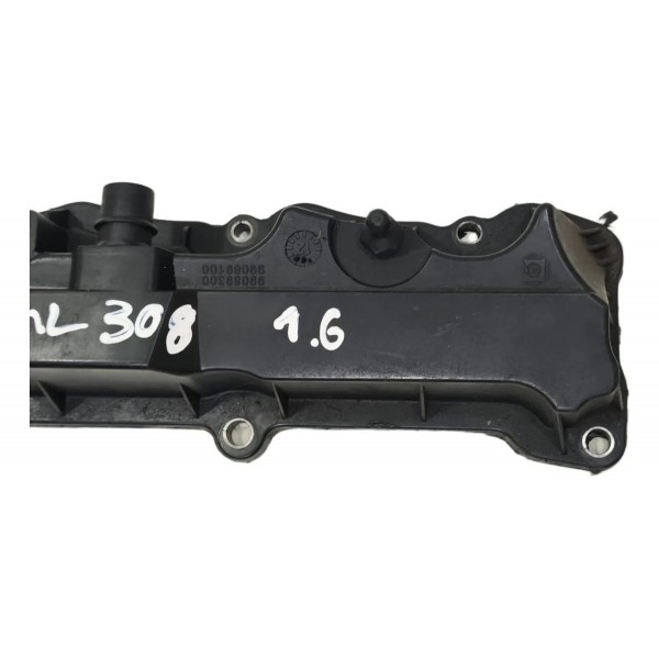 Tampa Valvula Cabeçote Peugeot 308 2012 A 2015 Preto