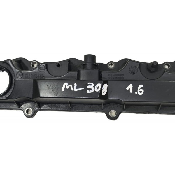 Tampa Valvula Cabeçote Peugeot 308 2012 A 2015 Preto