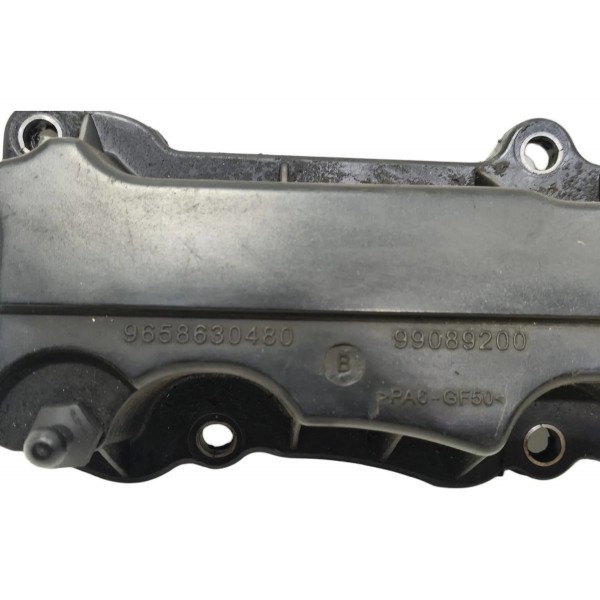 Tampa Valvula Cabeçote Peugeot 308 2012 A 2015 Preto