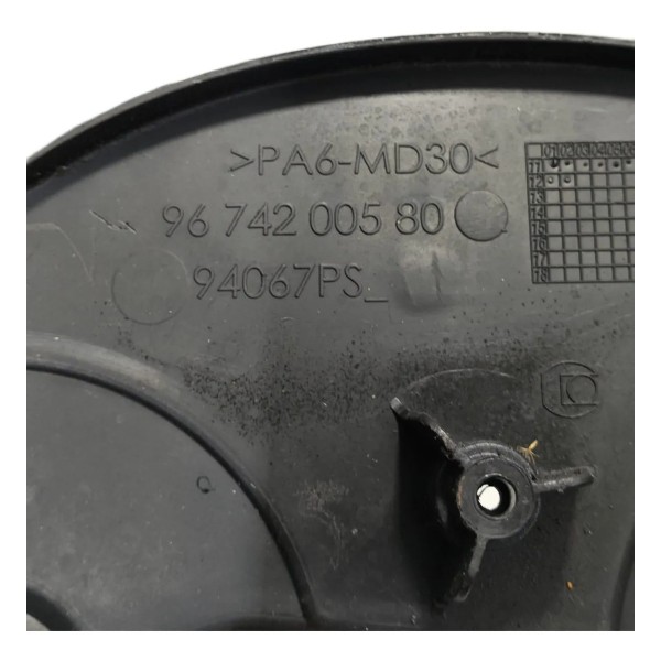Capa Correia Dentada Peugeot 308 2012 A 2015 1.6 Preto