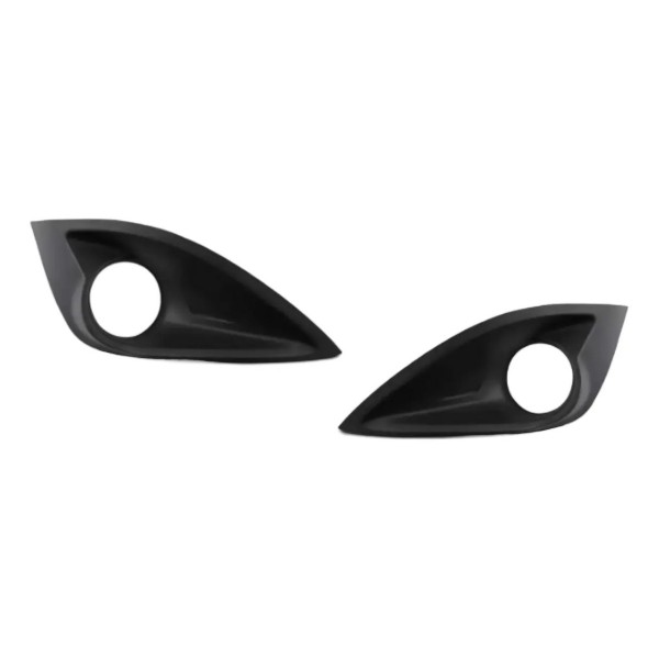 Kit Frente Ford Fiesta Rocam Farol Grades Parachoque 2011/14 Preto