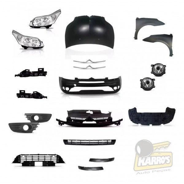 Kit Frente C4 Pallas & Hatch Citroen 2009 A 2013