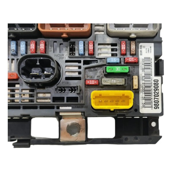 Modulo Bsm Caixa Fusivel Peugeot 308 1.6 2012/15 9807029080