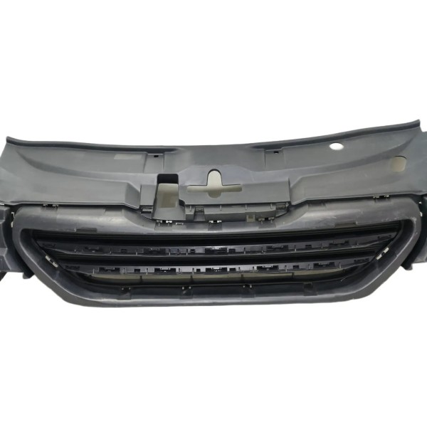 Grade Superior Radiador Peugeot 2008 Ano 2015 A 2019 Preto Natural