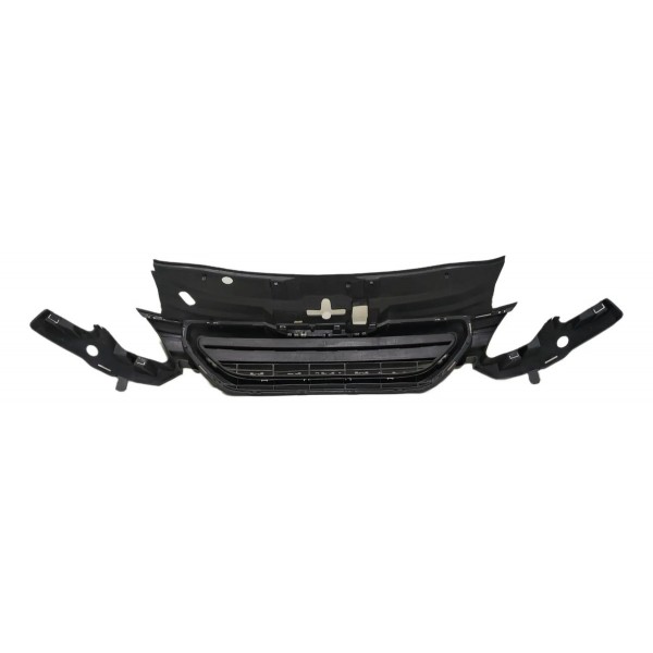 Grade Superior Radiador Peugeot 2008 Ano 2015 A 2019 Preto Natural