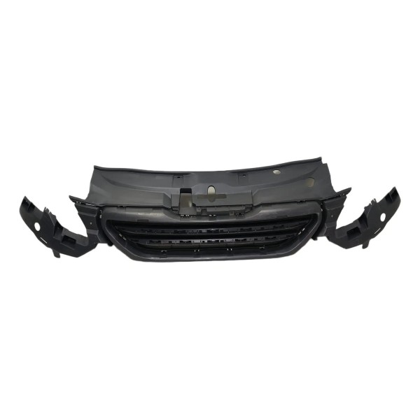Grade Superior Radiador Peugeot 2008 Ano 2015 A 2019 Preto Natural
