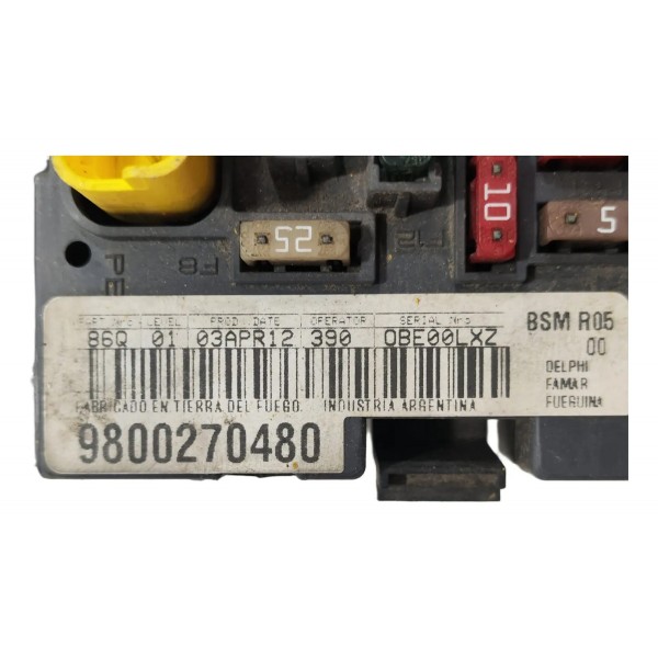Modulo Bsm R05 Fusivel Peugeot 308 2.0 2012/15 9800270480
