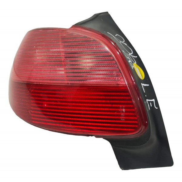 Lanterna Traseira Peugeot 206 1998 A 2004 Esquerdo Esquerdo/motorista Vermelho