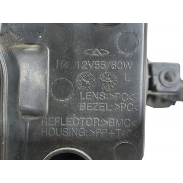 Farol Chery Qq Lado Esquerdo 2011 12 13 14 15 2016 Esquerdo/motorista