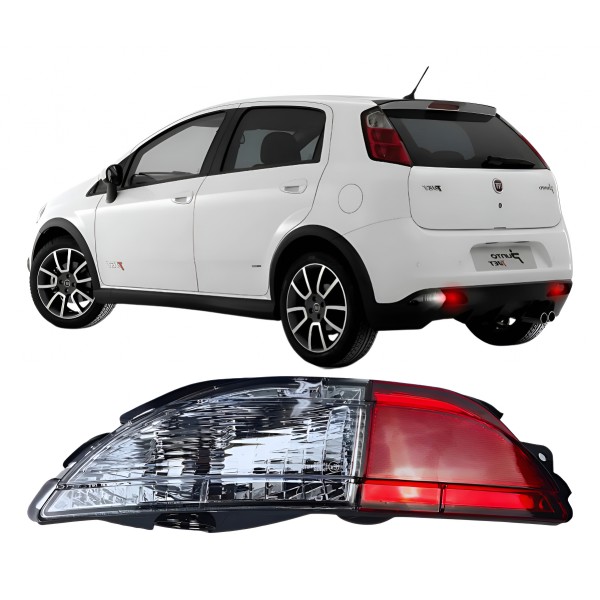 Lanterna Parachoque Luz Ré Punto 2007 08 09 2010 2011 2012