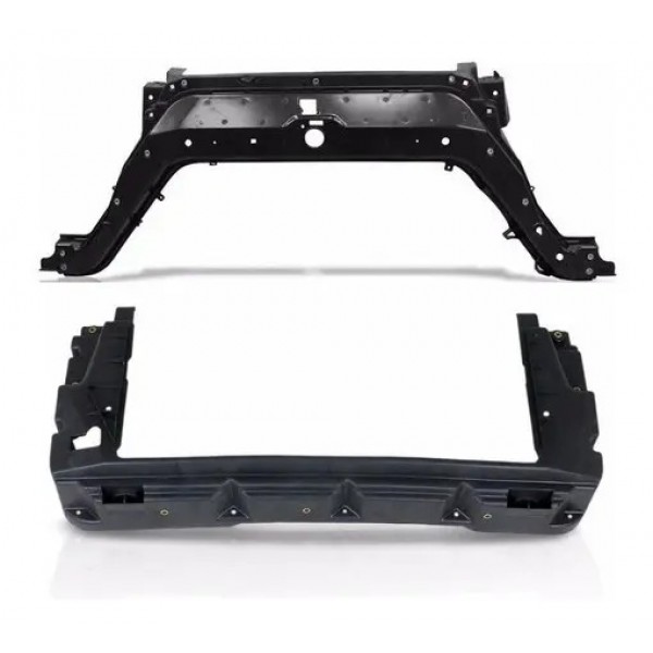 Kit Quadro Radiador Frontal Fiesta 03/06 Superior+inferior