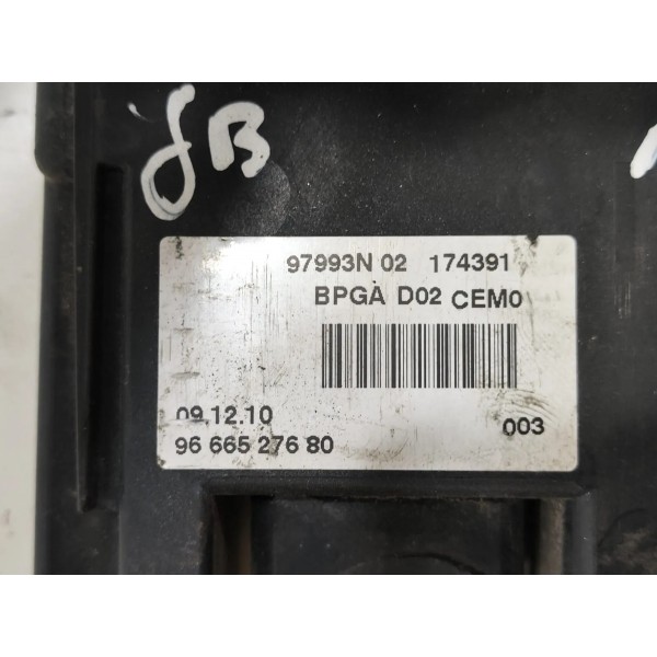 Placa Modulo Fusíveis Bateria C4 Picasso 2009/14 9666527680