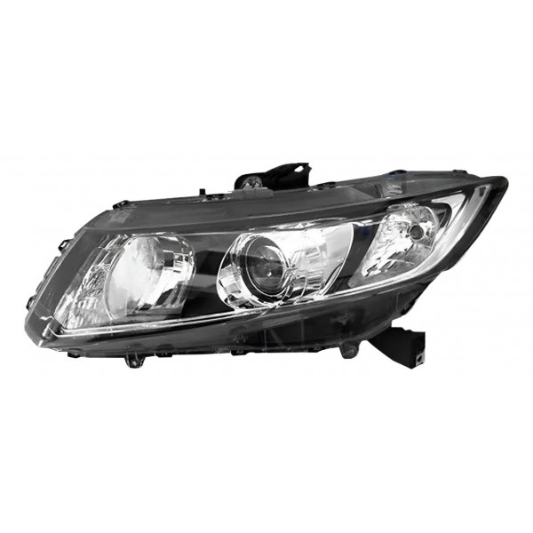 Farol Elétrico Civic 2012 A 2016 C/ Motor Lado Esquerdo Esquerdo/motorista