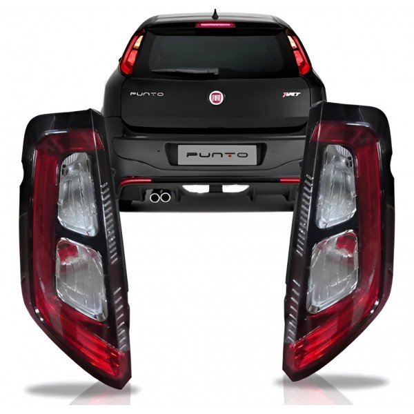 Lanterna Traseira Punto Sporting Tjet 2012 13 14 15 2016 Led
