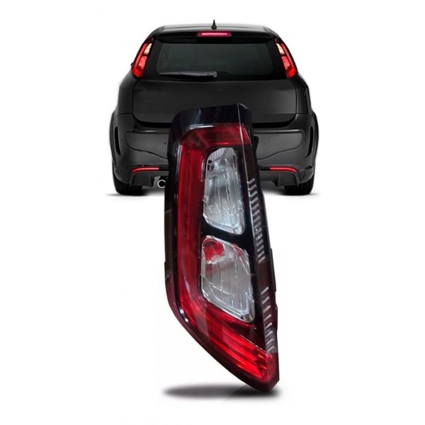 Lanterna Traseira Punto Sporting Tjet 2012 13 14 15 2016 Led