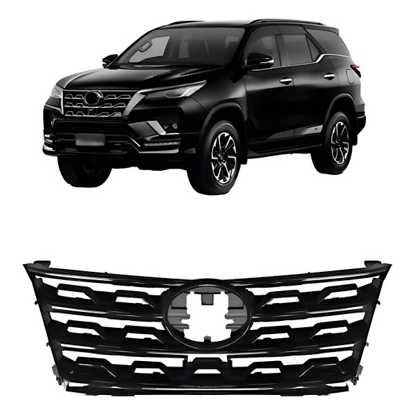 Grade Dianteira Hilux Sw4 Srx 2021 A 2024 Black Piano