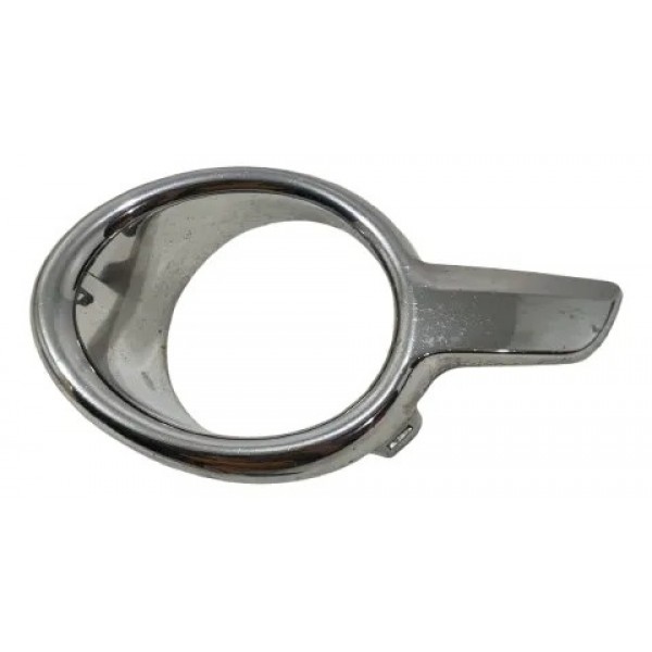 Moldura Milha Peugeot 208 2013 A 2016 Lado Esquerdo Cromado Esquerdo