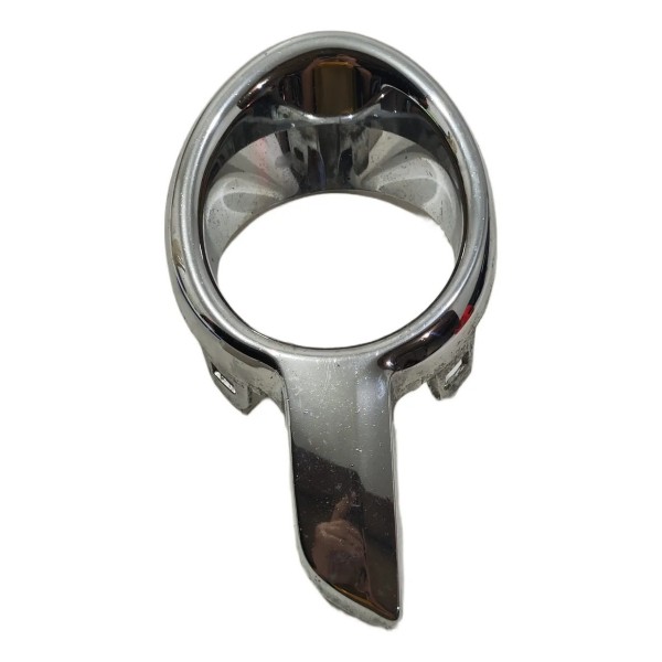 Moldura Milha Peugeot 208 2013 A 2016 Lado Esquerdo Cromado Esquerdo