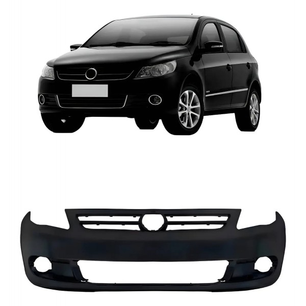 Parachoque Dianteiro Gol G5 2009 2011 2012 Preto Preto