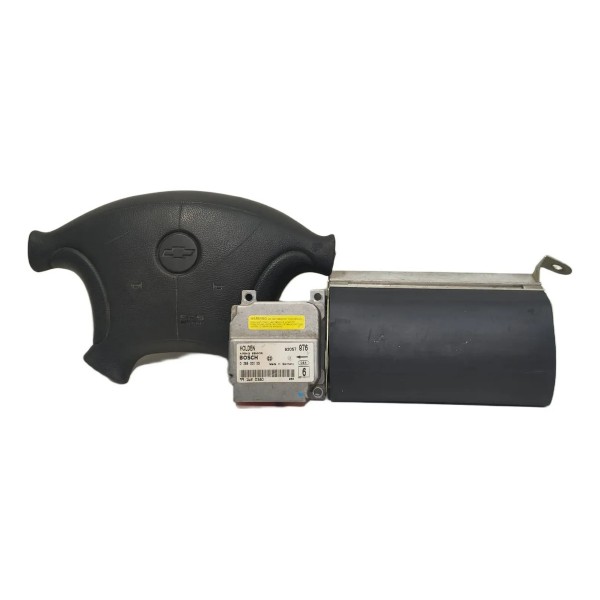 Kit Airbag Bolsa Modulo Omega Australiano 1999 A 2001 Preto