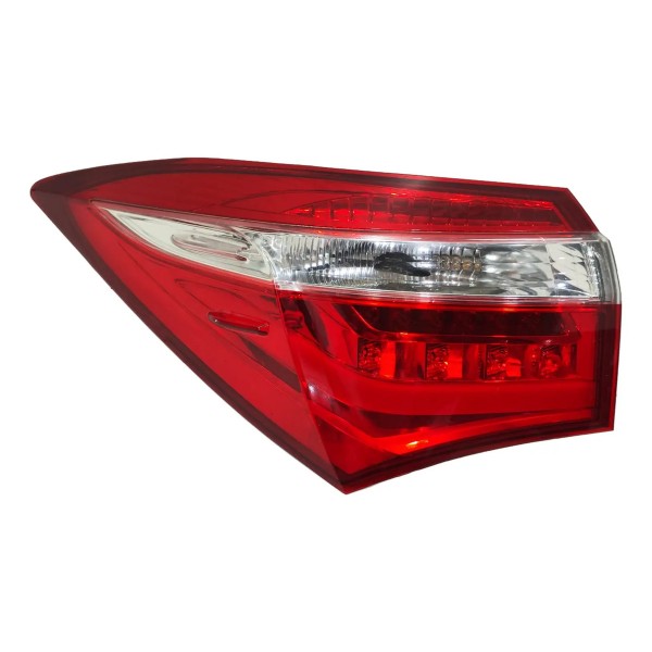 Lanterna Traseira Corolla 2014 A 2017 Lado Esquerdo C/ Led Esquerdo/motorista Vermelho