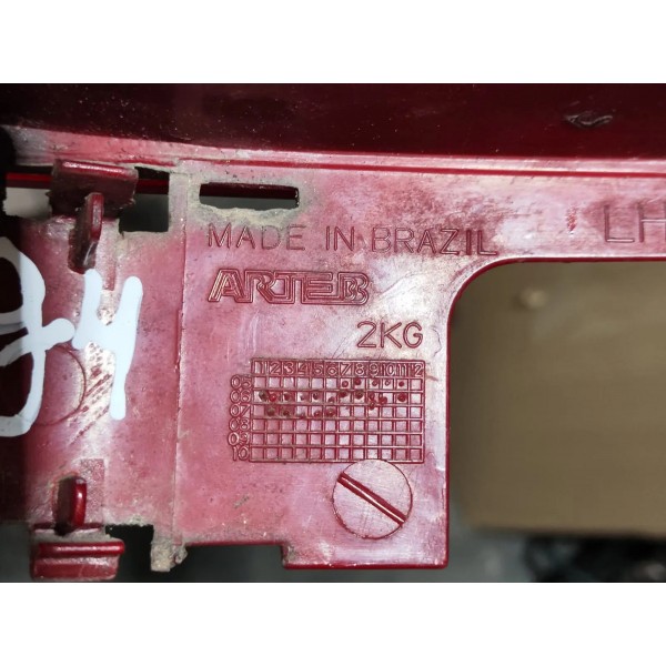 Lanterna Traseira Gol G4 2006 A 2008 Esquerdo Detalhe Esquerdo/motorista Vermelho