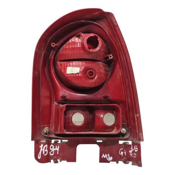 Lanterna Traseira Gol G4 2006 A 2008 Esquerdo Detalhe Esquerdo/motorista Vermelho