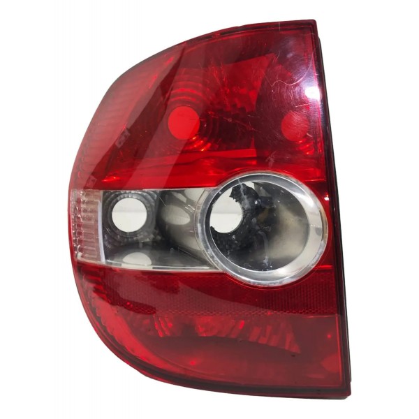 Lanterna Traseira Fox Crossfox 2004 A 2009 Esquerdo Detalhe Esquerdo/motorista Vermelho