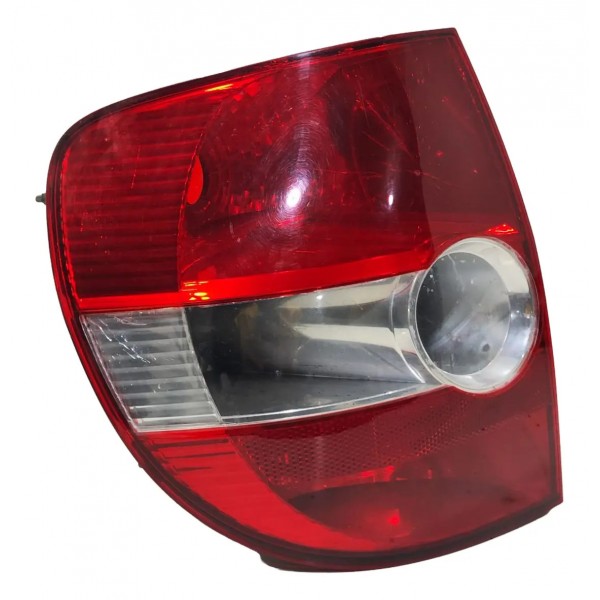 Lanterna Traseira Fox Crossfox 2004 A 2009 Esquerdo Detalhe Esquerdo/motorista Vermelho