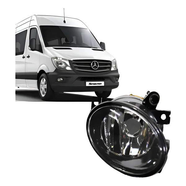 Farol Auxiliar Milha Sprinter 2021 22 23 24 25 2026 Direito Padrão Original