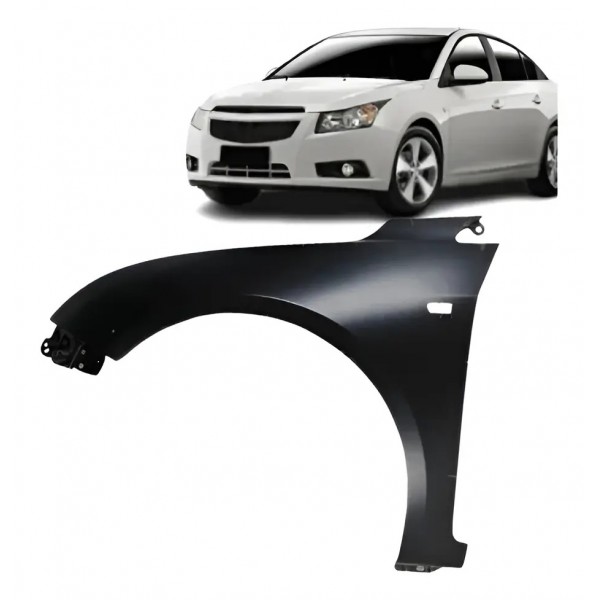 Paralama Dianteiro Cruze 2011 12 13 14 15 2016 C/ Furo Pisca Esquerdo/motorista