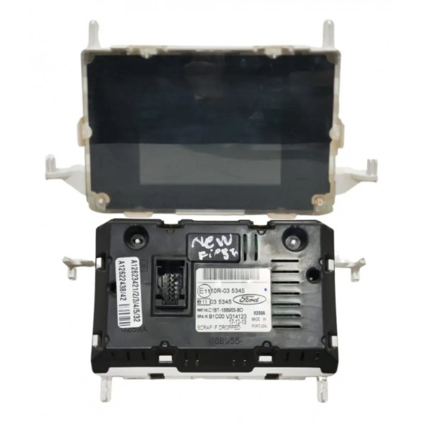 Kit Radio Modulos Tela Sync New Fiesta 2014 A 2017 Preto