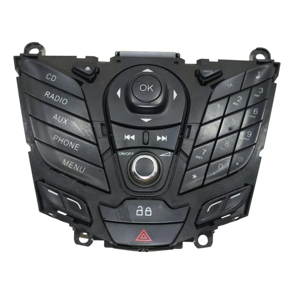 Kit Radio Modulos Tela Sync New Fiesta 2014 A 2017 Preto