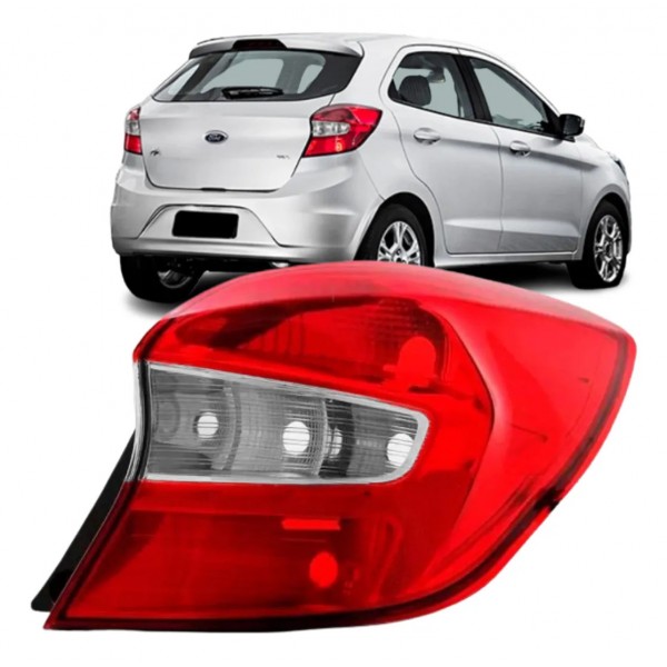 Lanterna Traseira Ford Ka Hatch 2015 A 2018 Direito Direito/passageiro Bicolor
