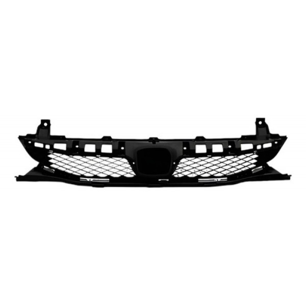 Grade Radiador Para Honda Civic 2009 Ate 2012 Preto Preto