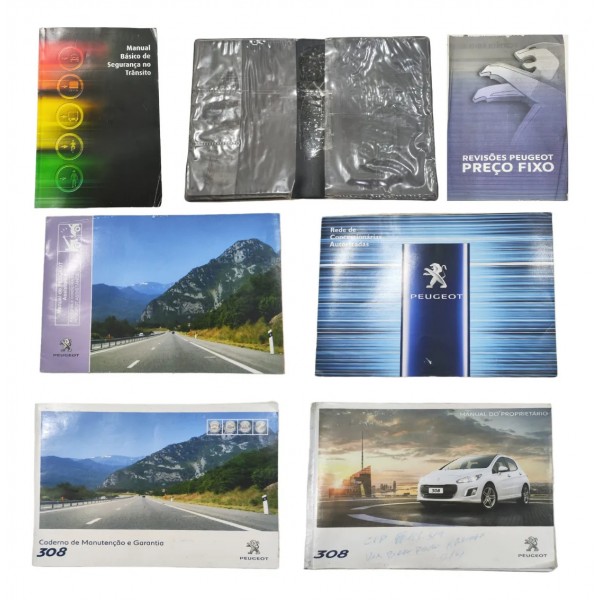 Manual Automotivo Proprietário Peugeot 308 2012/2015 Complet