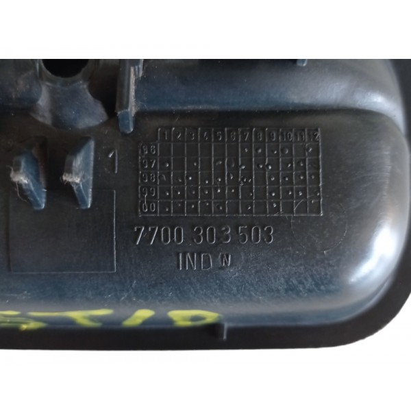Maçaneta Externa Traseira Direita Renault Kangoo 7700303503  Preto Traseira