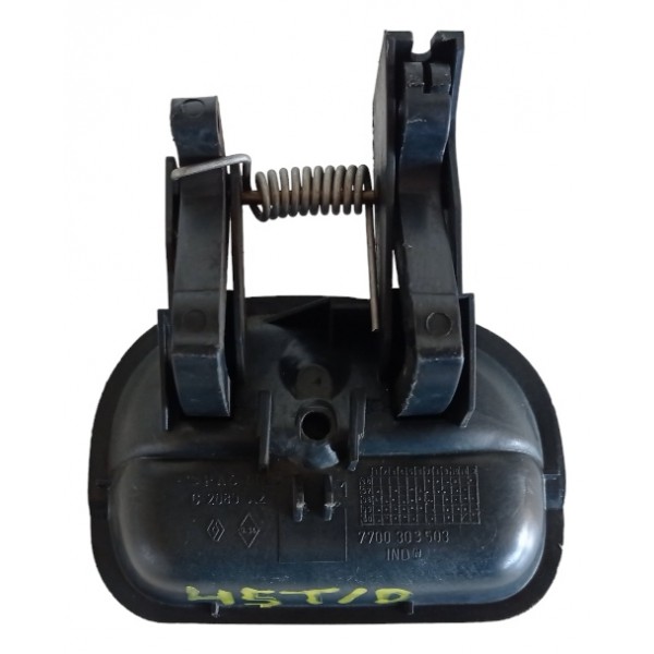 Maçaneta Externa Traseira Direita Renault Kangoo 7700303503  Preto Traseira