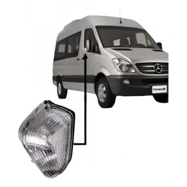 Pisca Seta Retrovisor Sprinter 2012 A 2019 Direito