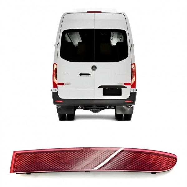 Refletor Parachoque Sprinter 2019 20 21 22 2023 Direito - Padrão Original