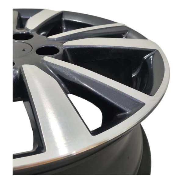 Roda De Liga Leve Aro 16 Nissan Versa Kicks 2016 A 2021 Preto