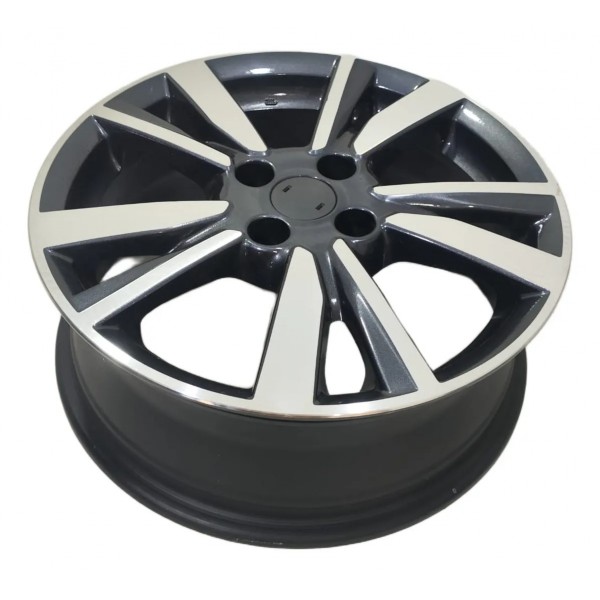 Roda De Liga Leve Aro 16 Nissan Versa Kicks 2016 A 2021 Preto