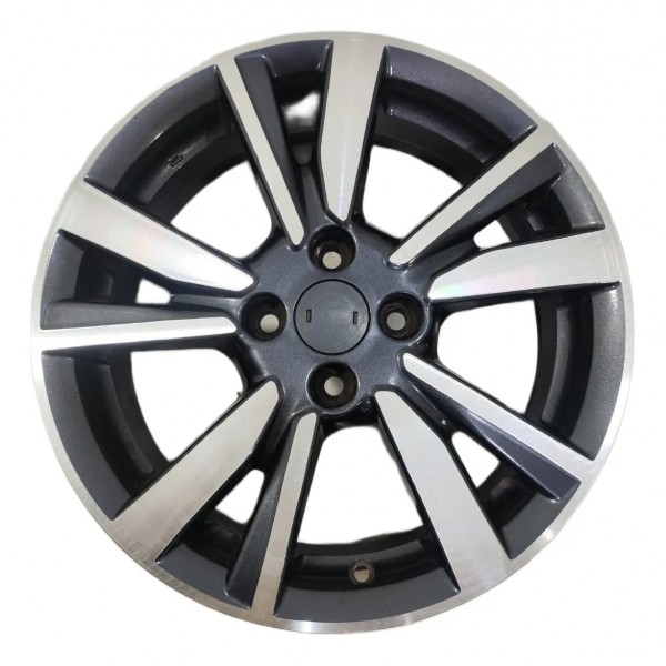 Roda De Liga Leve Aro 16 Nissan Versa Kicks 2016 A 2021 Preto