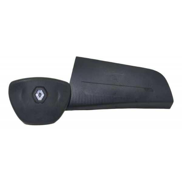 Kit Airbag Bolsa Sandero Logan 2015 A 2019 Original Preto