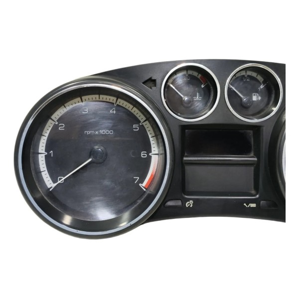 Painel Instrumentos Velocímetro Peugeot 308 2012 A 2015 Preto