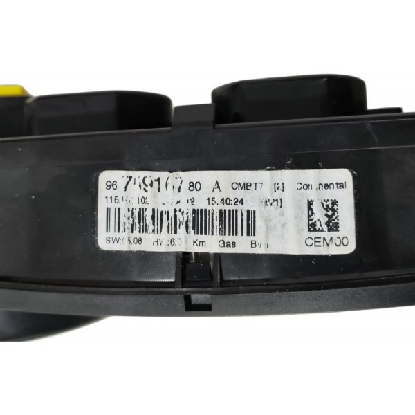 Painel Instrumentos Velocímetro Peugeot 308 2012 A 2015 Preto