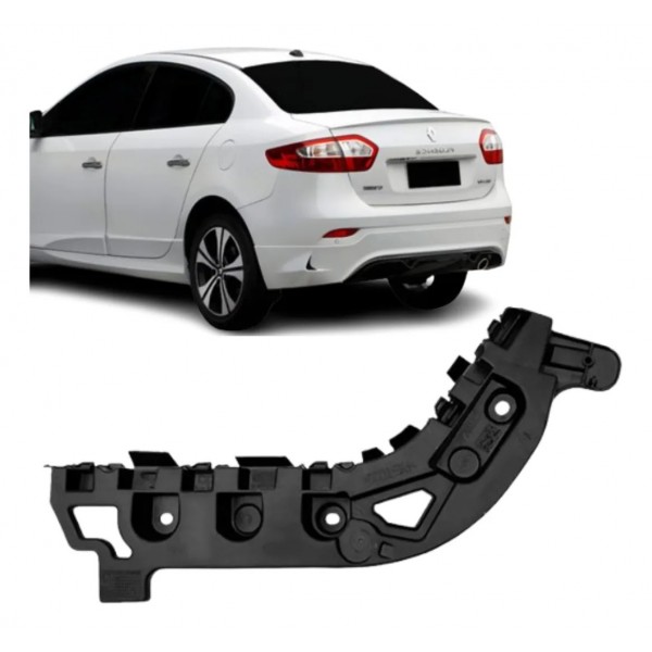 Suporte Guia Parachoque Traseiro Fluence 2010 A 2018 Esquerdo